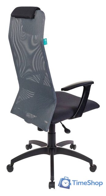 Офисное кресло Бюрократ KB-8/DG/TW-12 (серый) - Изображение №4 — Интернет-магазин Time-Shop