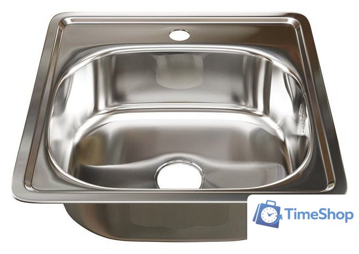 Кухонная мойка Mixline 528187 (полированная, 0.6 мм) - Изображение №1 — Интернет-магазин Time-Shop