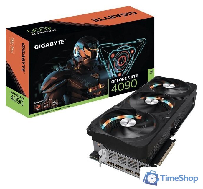 Видеокарта Gigabyte GeForce RTX 4090 Gaming OC 24G GV-N4090GAMING OC-24GD - Изображение №8 — Интернет-магазин Time-Shop