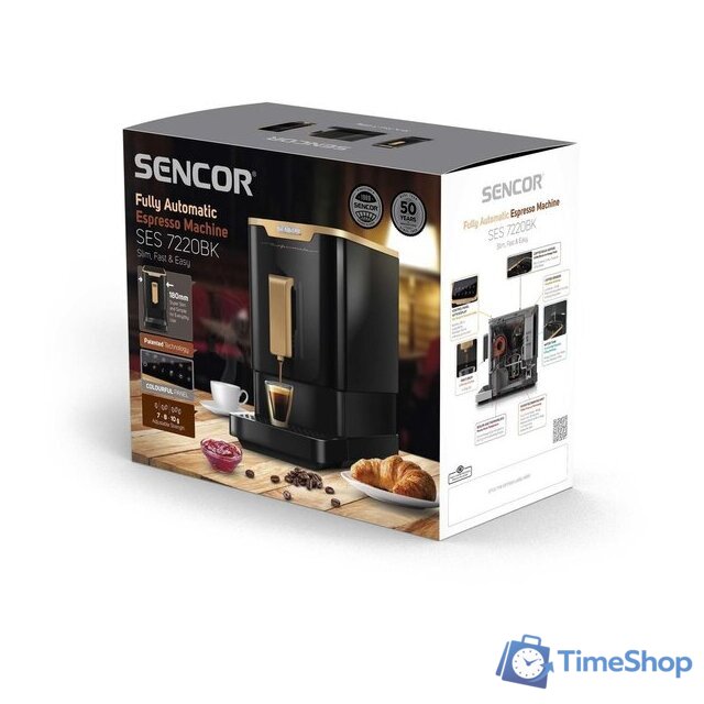 Кофемашина Sencor SES 7220BK - Изображение №15 — Интернет-магазин Time-Shop