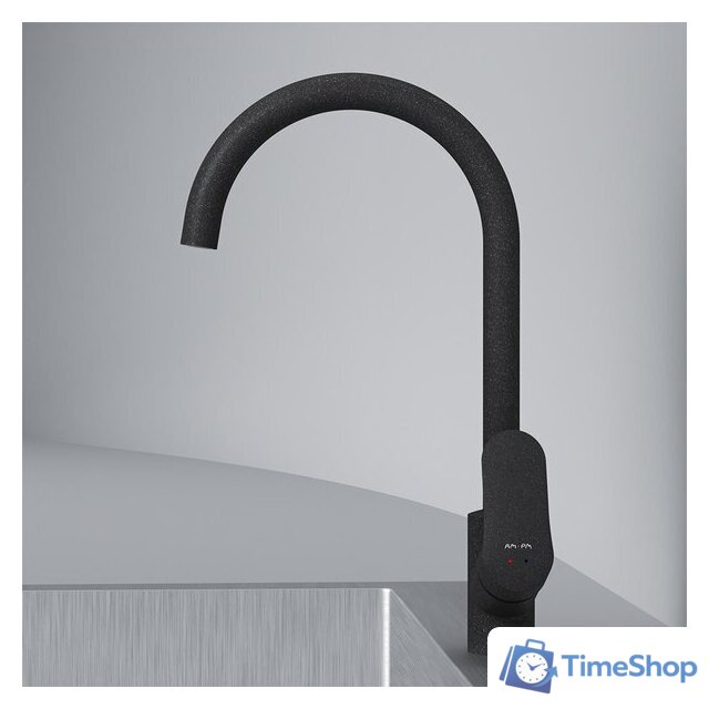 Кухонная мойка Berge BR-5750 + Like F8007122 (черный) - Изображение №7 — Интернет-магазин Time-Shop