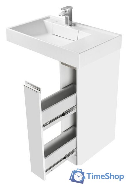  Акватон Тумба под умывальник Лондри 20 1A236101LH010 (белый) - Изображение №2 — Интернет-магазин Time-Shop