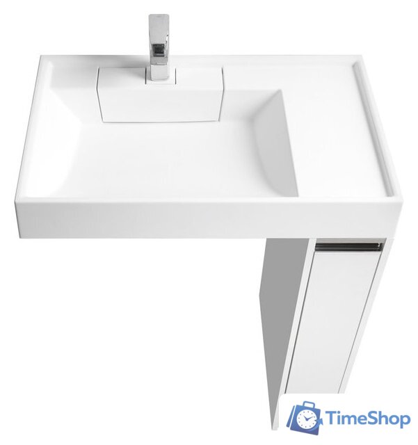  Акватон Тумба под умывальник Лондри 20 1A236101LH010 (белый) - Изображение №3 — Интернет-магазин Time-Shop