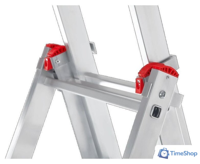 Лестница-стремянка Новая высота NV 123 алюминиевая трёхсекционная 3x7 ступеней - Изображение №3 — Интернет-магазин Time-Shop