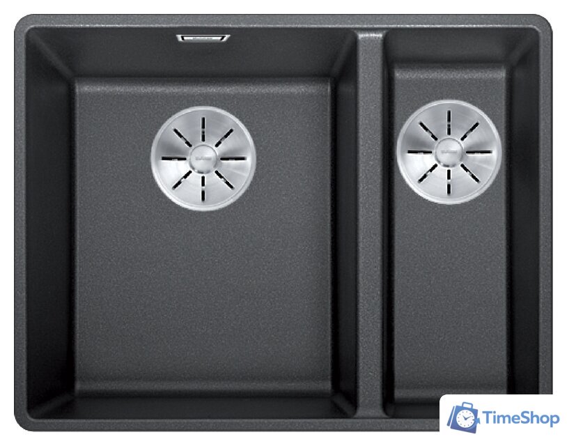 Кухонная мойка Blanco Subline 340/160-F (антрацит) - Изображение №1 — Интернет-магазин Time-Shop