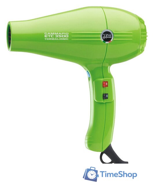 Фен Gamma Piu 3500 Tormalionic (черный) - Изображение №3 — Интернет-магазин Time-Shop