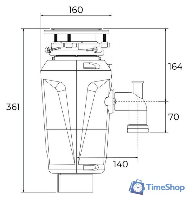 Измельчитель пищевых отходов TEKA TRS 520 - Изображение №5 — Интернет-магазин Time-Shop