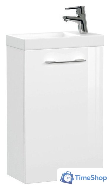  Cersanit Тумба с умывальником Lara + Como 40 64228 (со смесителем) - Изображение №1 — Интернет-магазин Time-Shop