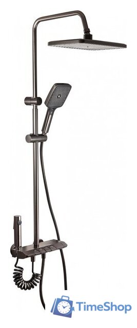 Душевая система  Ekko E2509-21 (темно-серый) - Изображение №1 — Интернет-магазин Time-Shop