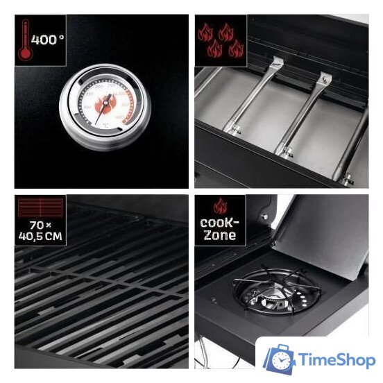 Газовый гриль для дачи Landmann Rookie 4.1 Cook 13712 - Изображение №4 — Интернет-магазин Time-Shop