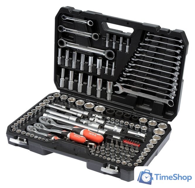 Универсальный набор инструментов Yato YT-38811 (150 предметов) - Изображение №1 — Интернет-магазин Time-Shop