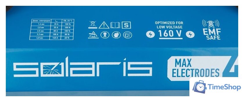 Сварочный инвертор Solaris MMA-200D - Изображение №5 — Интернет-магазин Time-Shop
