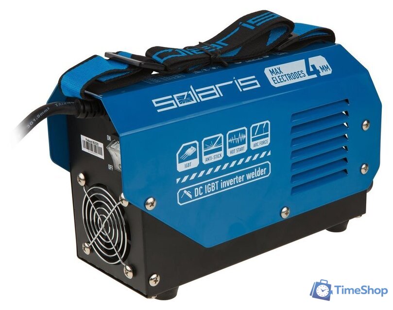 Сварочный инвертор Solaris MMA-200D - Изображение №3 — Интернет-магазин Time-Shop
