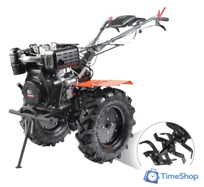 Мотоблок дизельный Patriot Boston 9 DE 440701530 - Изображение №1 — Интернет-магазин Time-Shop