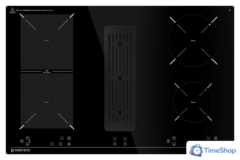 Варочная панель Meferi XSMART35IX Ultra - Изображение №2 — Интернет-магазин Time-Shop