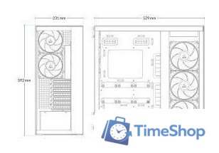 Корпус Arctic Xtender ACPCC00018A - Изображение №9 — Интернет-магазин Time-Shop