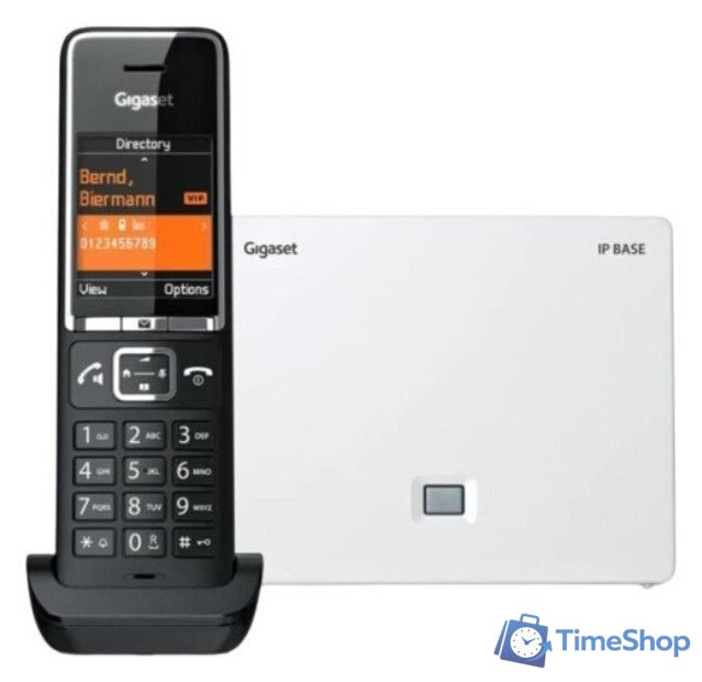 IP-телефон Gigaset Comfort 550A IP Base (черный) - Изображение №1 — Интернет-магазин Time-Shop