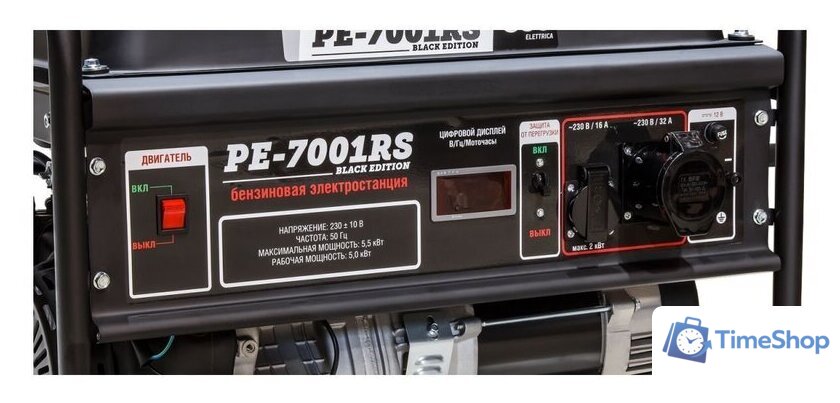 Бензиновый генератор ECO PE-7001RS (black edition) - Изображение №5 — Интернет-магазин Time-Shop