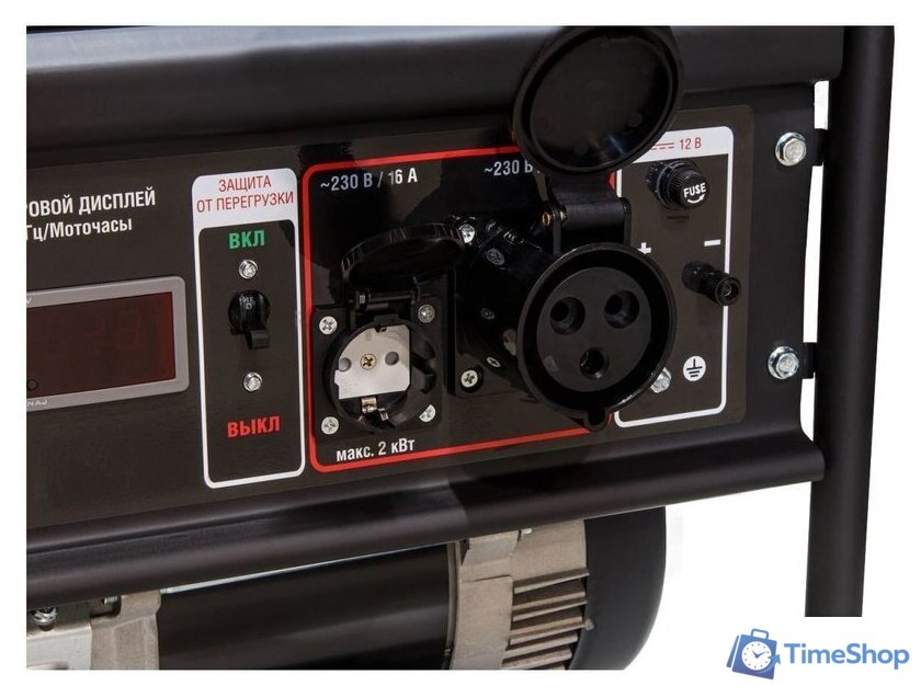 Бензиновый генератор ECO PE-7001RS (black edition) - Изображение №6 — Интернет-магазин Time-Shop