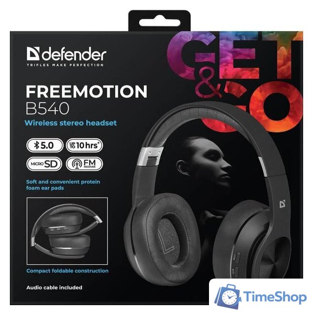 Наушники Defender FreeMotion B540 - Изображение №8 — Интернет-магазин Time-Shop