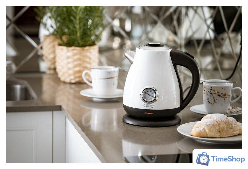 Электрический чайник CAMRY CR1344 WH - Изображение №9 — Интернет-магазин Time-Shop