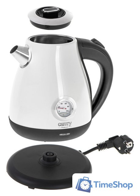 Электрический чайник CAMRY CR1344 WH - Изображение №7 — Интернет-магазин Time-Shop
