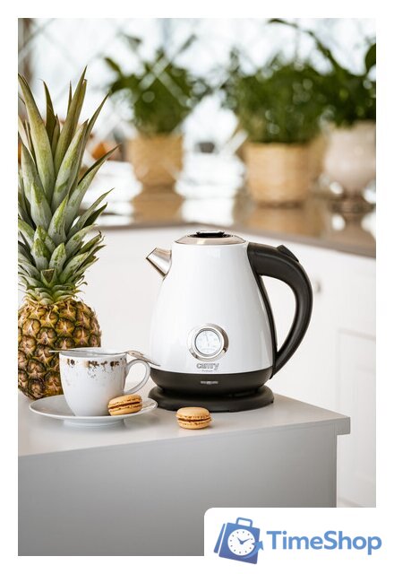 Электрический чайник CAMRY CR1344 WH - Изображение №10 — Интернет-магазин Time-Shop