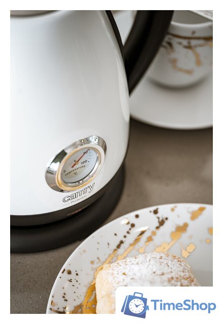 Электрический чайник CAMRY CR1344 WH - Изображение №11 — Интернет-магазин Time-Shop