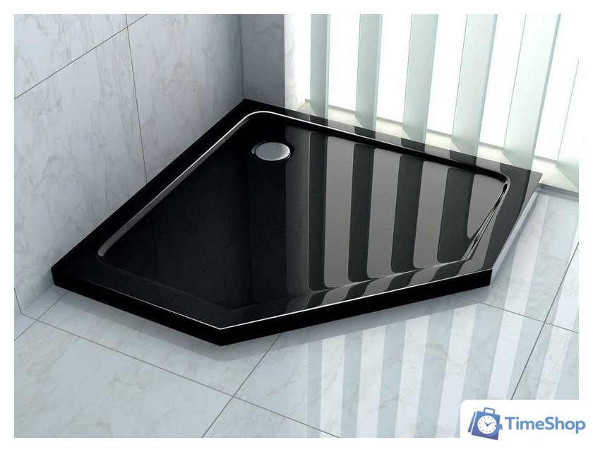 Душевой поддон Rea Diamond 90x90 (черный) - Изображение №4 — Интернет-магазин Time-Shop