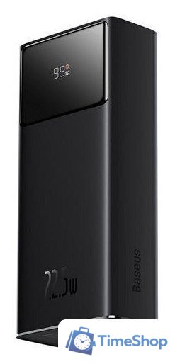 Внешний аккумулятор Baseus Star-Lord Digital Display Fast Charging Power Bank 30000mAh 22.5W (черный) - Изображение №1 — Интернет-магазин Time-Shop