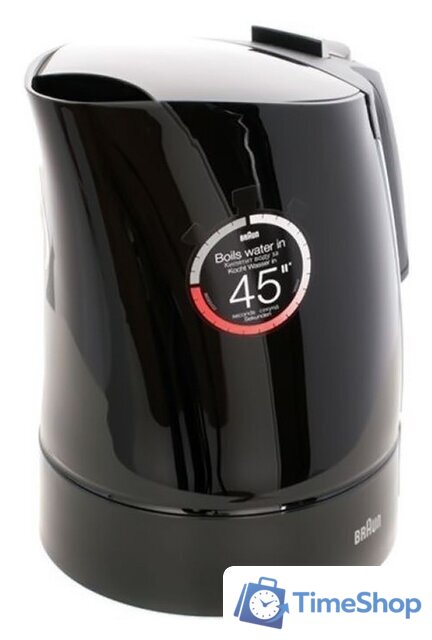 Электрический чайник Braun WK 300 Black - Изображение №3 — Интернет-магазин Time-Shop