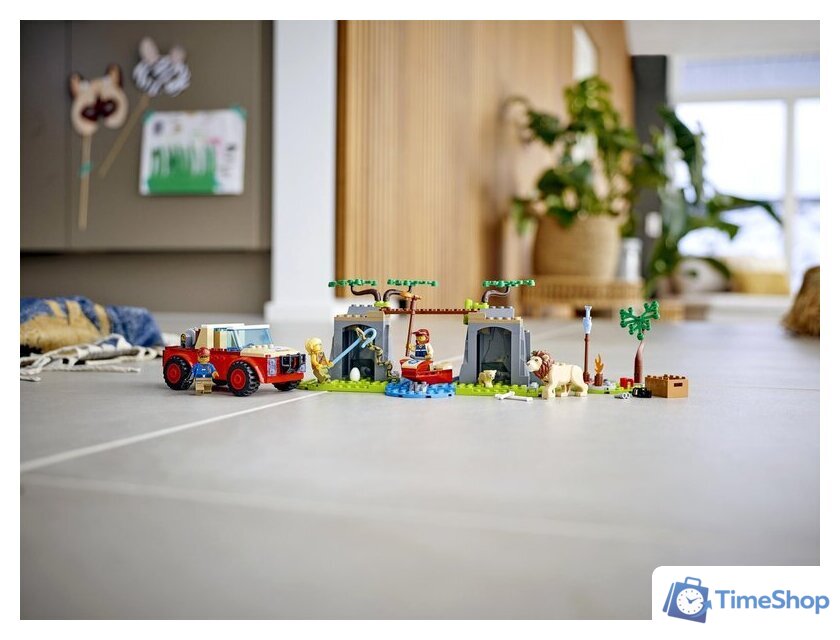 Конструктор LEGO City 60301 Спасательный внедорожник для зверей - Изображение №27 — Интернет-магазин Time-Shop