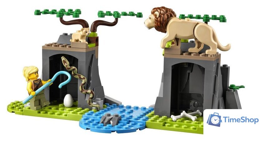 Конструктор LEGO City 60301 Спасательный внедорожник для зверей - Изображение №12 — Интернет-магазин Time-Shop