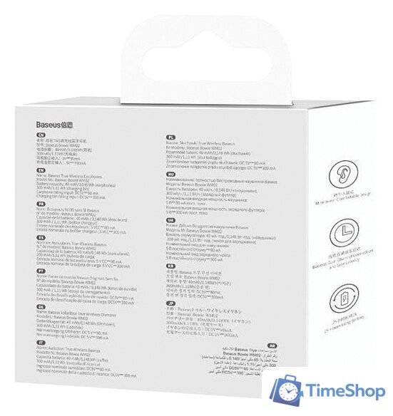 Наушники Baseus Bowie WM02 (черный) - Изображение №5 — Интернет-магазин Time-Shop