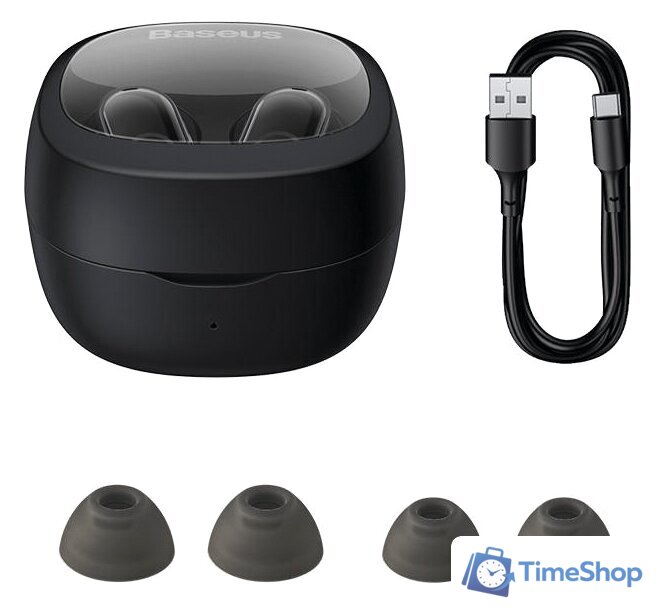 Наушники Baseus Bowie WM02 (черный) - Изображение №3 — Интернет-магазин Time-Shop