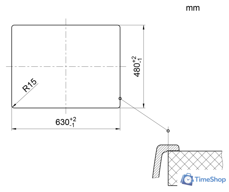 Кухонная мойка Blanco Elon 45 S (антрацит) 524814 - Изображение №5 — Интернет-магазин Time-Shop