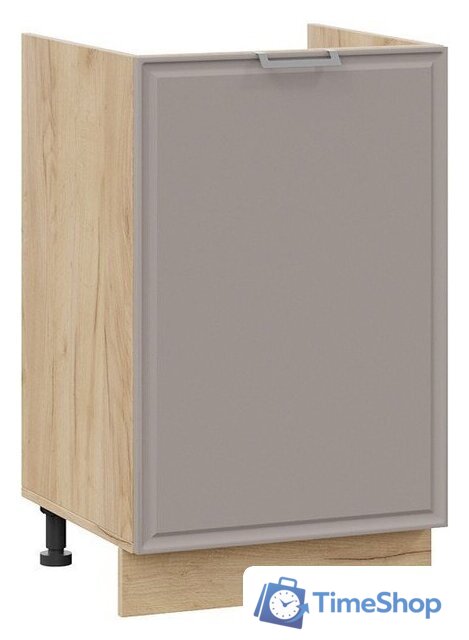 Шкаф напольный Трия Белладжио 1Н5М (дуб крафт золотой/софт капучино) - Изображение №1 — Интернет-магазин Time-Shop