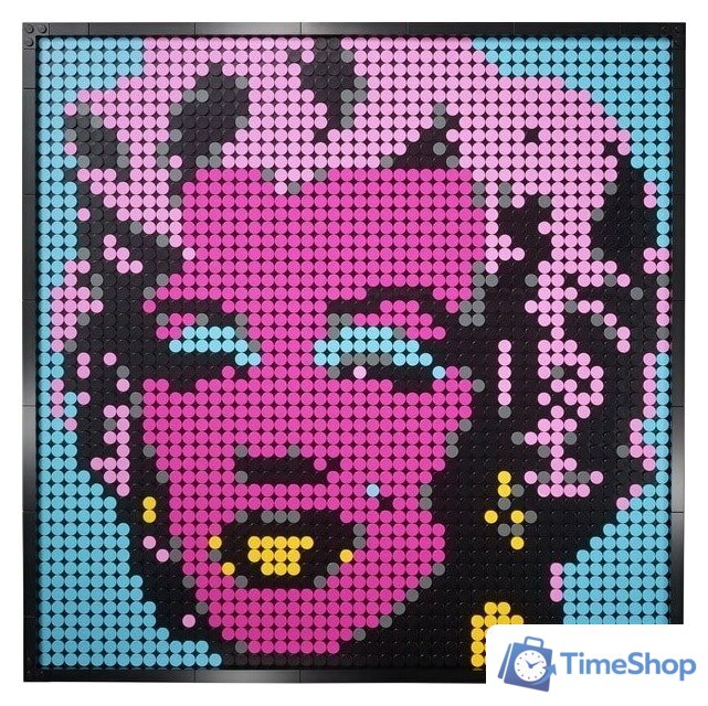 Конструктор LEGO Art 31197 Мэрилин Монро Энди Уорхола - Изображение №9 — Интернет-магазин Time-Shop
