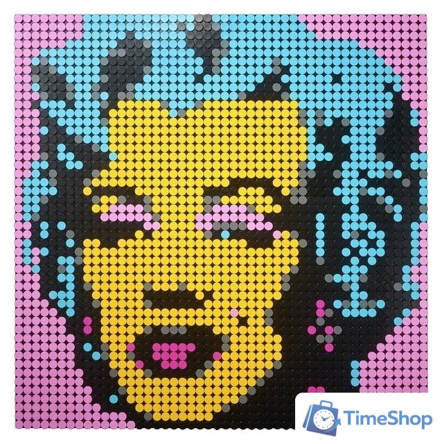 Конструктор LEGO Art 31197 Мэрилин Монро Энди Уорхола - Изображение №6 — Интернет-магазин Time-Shop