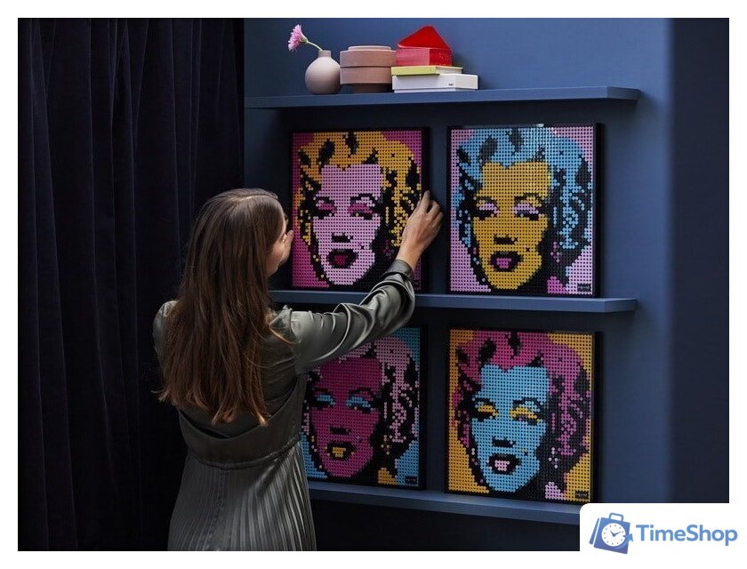 Конструктор LEGO Art 31197 Мэрилин Монро Энди Уорхола - Изображение №11 — Интернет-магазин Time-Shop
