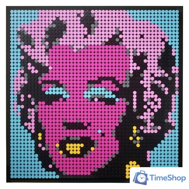 Конструктор LEGO Art 31197 Мэрилин Монро Энди Уорхола - Изображение №8 — Интернет-магазин Time-Shop