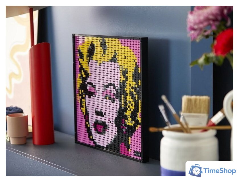 Конструктор LEGO Art 31197 Мэрилин Монро Энди Уорхола - Изображение №19 — Интернет-магазин Time-Shop