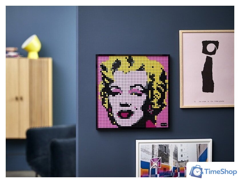 Конструктор LEGO Art 31197 Мэрилин Монро Энди Уорхола - Изображение №16 — Интернет-магазин Time-Shop