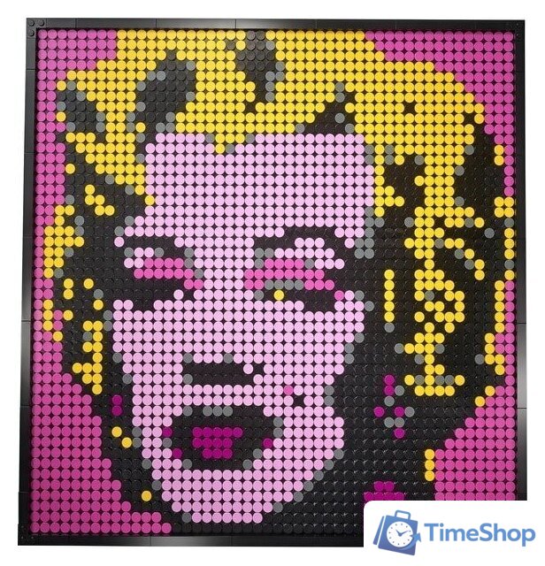 Конструктор LEGO Art 31197 Мэрилин Монро Энди Уорхола - Изображение №7 — Интернет-магазин Time-Shop