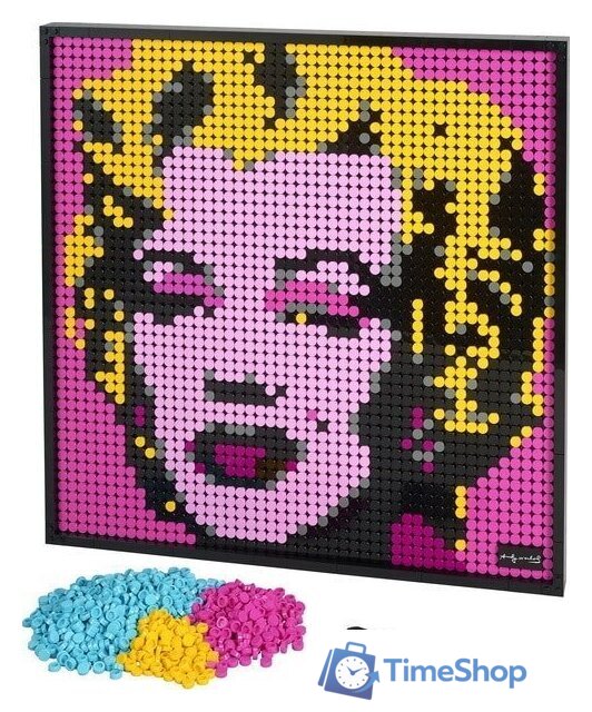 Конструктор LEGO Art 31197 Мэрилин Монро Энди Уорхола - Изображение №3 — Интернет-магазин Time-Shop