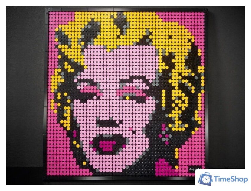 Конструктор LEGO Art 31197 Мэрилин Монро Энди Уорхола - Изображение №10 — Интернет-магазин Time-Shop