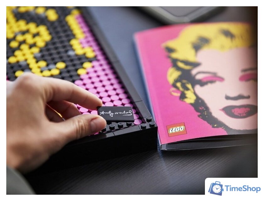 Конструктор LEGO Art 31197 Мэрилин Монро Энди Уорхола - Изображение №18 — Интернет-магазин Time-Shop