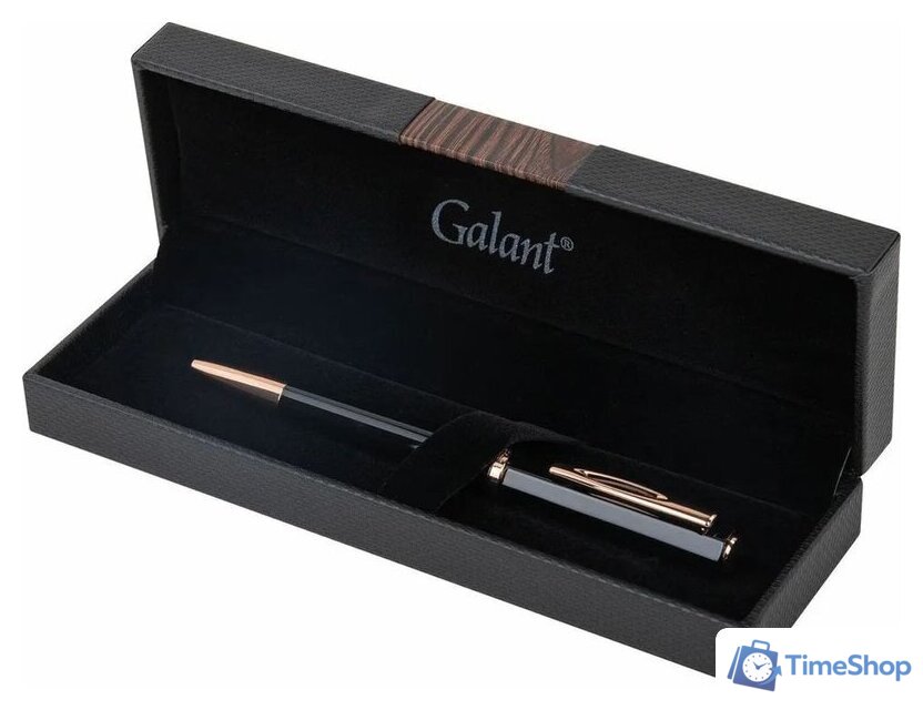 Ручка шариковая Galant 144169 (темно-синий/розовое золото) - Изображение №7 — Интернет-магазин Time-Shop