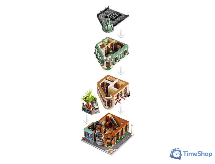 Конструктор LEGO Creator Expert 10297 Бутик-отель - Изображение №9 — Интернет-магазин Time-Shop