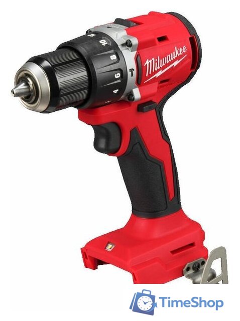 Ударная дрель-шуруповерт Milwaukee M18 M18BLPDRC-202C 4933492822 (с 2-мя АКБ 2 Ач, кейс) - Изображение №2 — Интернет-магазин Time-Shop